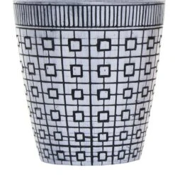 Vase Oriental En Résine - Bleu