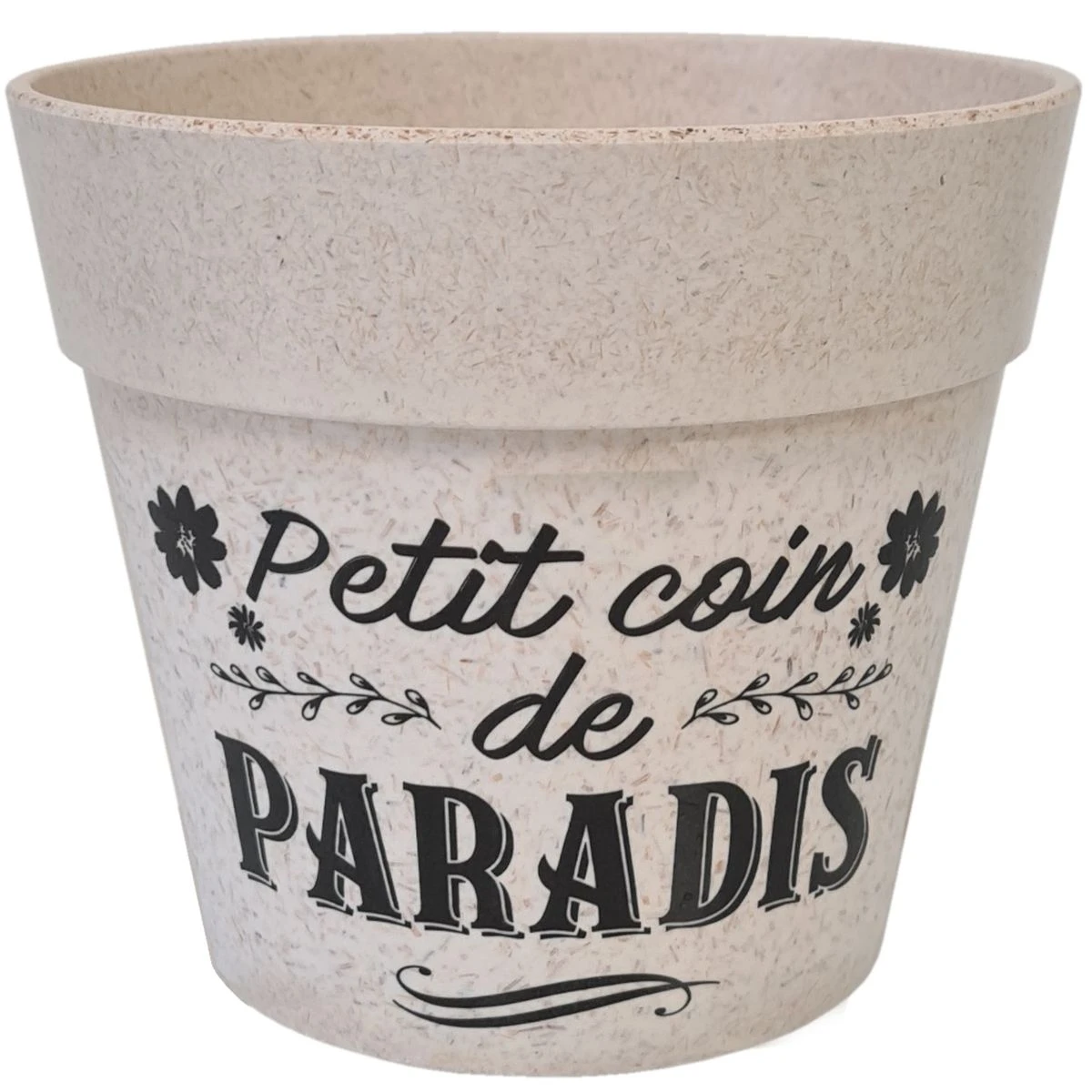 Cache Pot En Fibre De Bambou - Petit Coin De Paradis - 13.5 Cm – Image 2