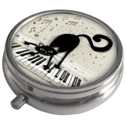 Pilulier Kiub Collection Bug Art - Le Chat Pianiste
