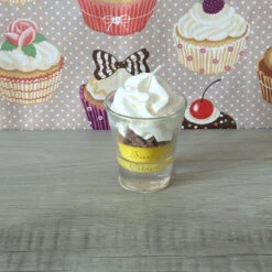 Bougie Parfumée Verrine Tarte Citron Meringuée