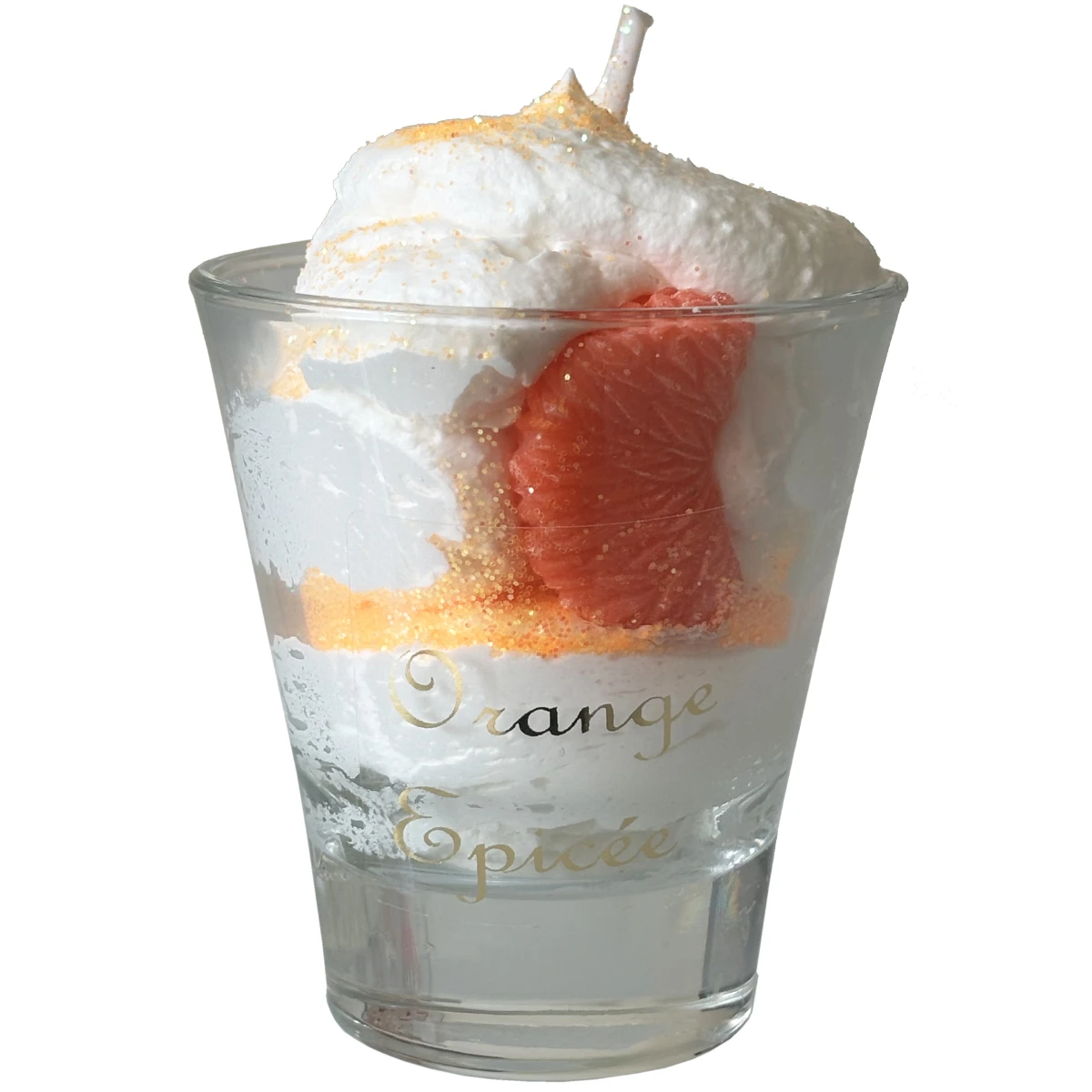 Bougie Parfumée Verrine Orange épicée - Fabriquée En Provence – Image 2