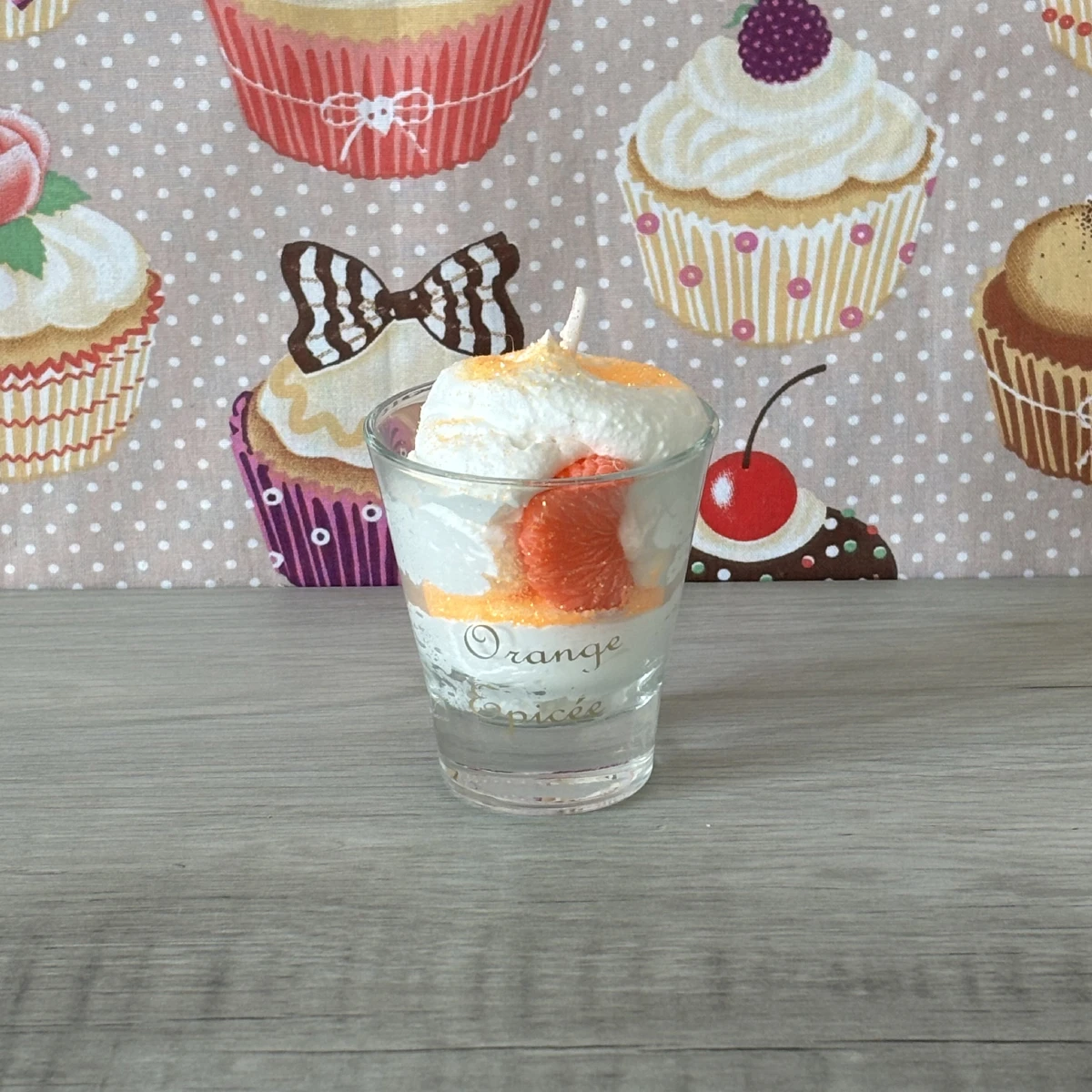 Bougie Parfumée Verrine Orange épicée - Fabriquée En Provence