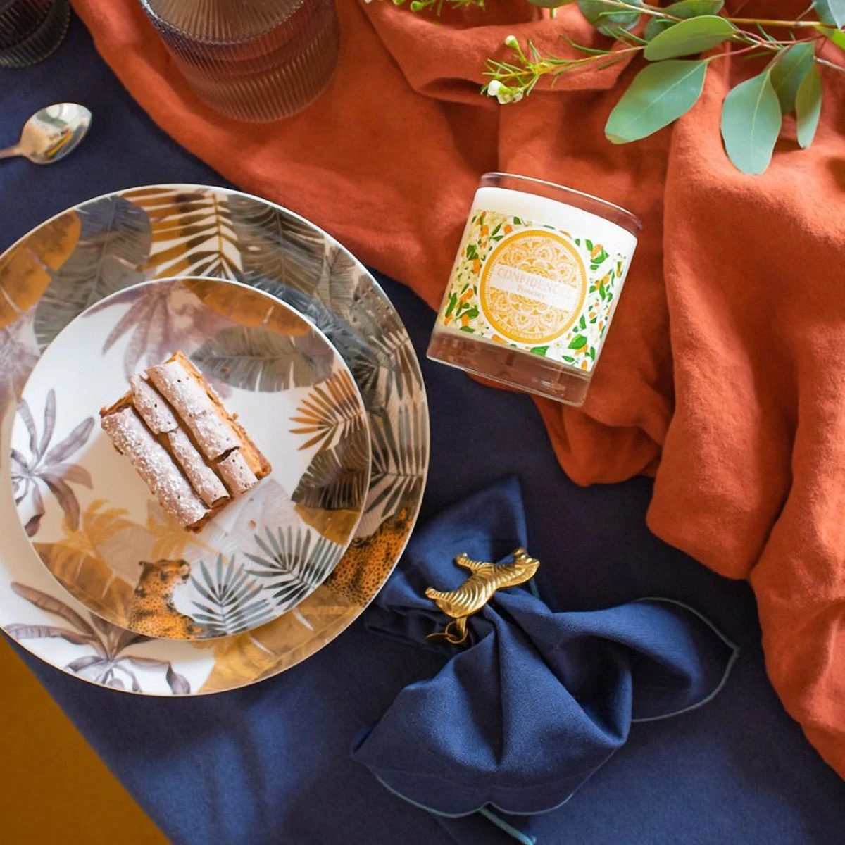 Bougie Confidences Provence – Fleur D'Oranger 180 Gr – Image 2