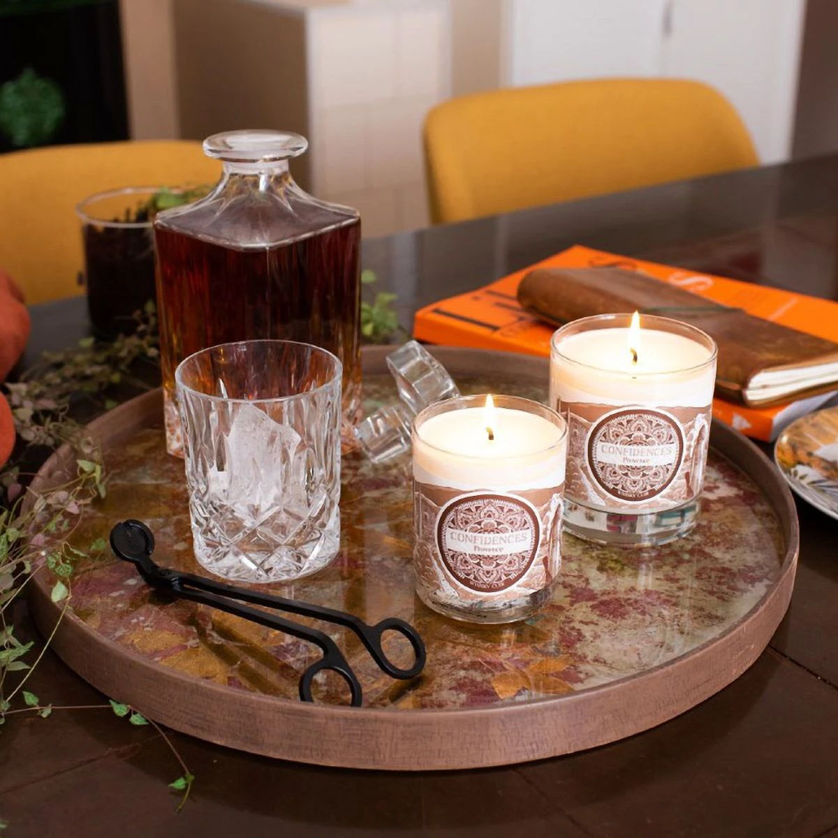 Diffuseur De Parfum Confidences Provence Whisky Cuir 200 Ml – Image 2