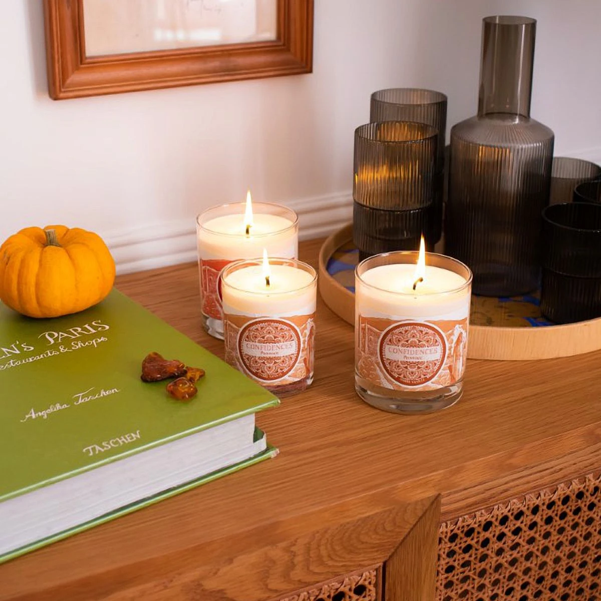 Bougie Confidences Provence Musc 180 Gr – Image 2