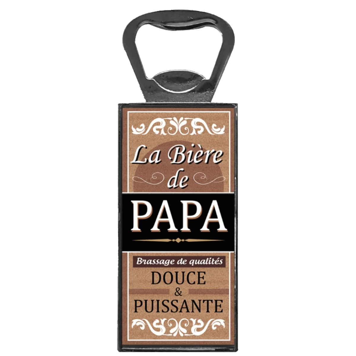 Décapsuleur La Bière De Papa En Inox - 9 Cm