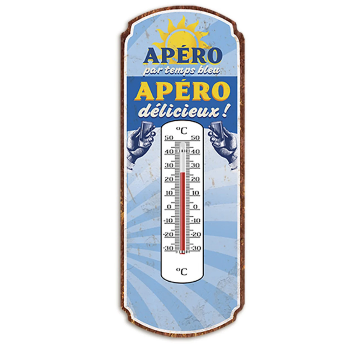 Thermomètre Apéro Par Temps Bleu - Apéro Délicieux ! – Image 3