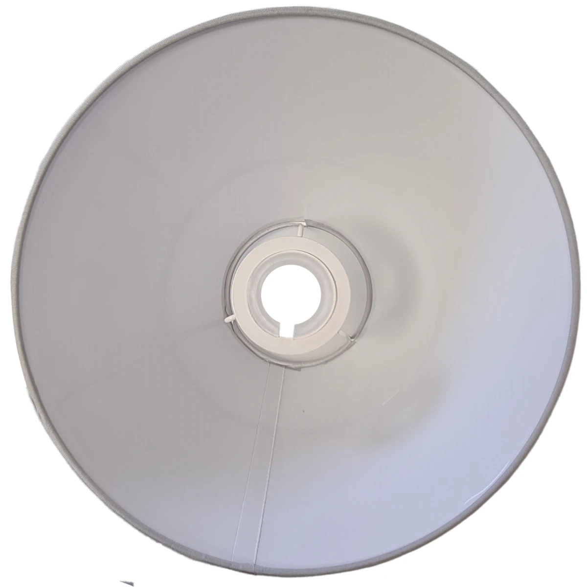 Abat-jour Conique Gris Clair - 22 Cm – Image 2