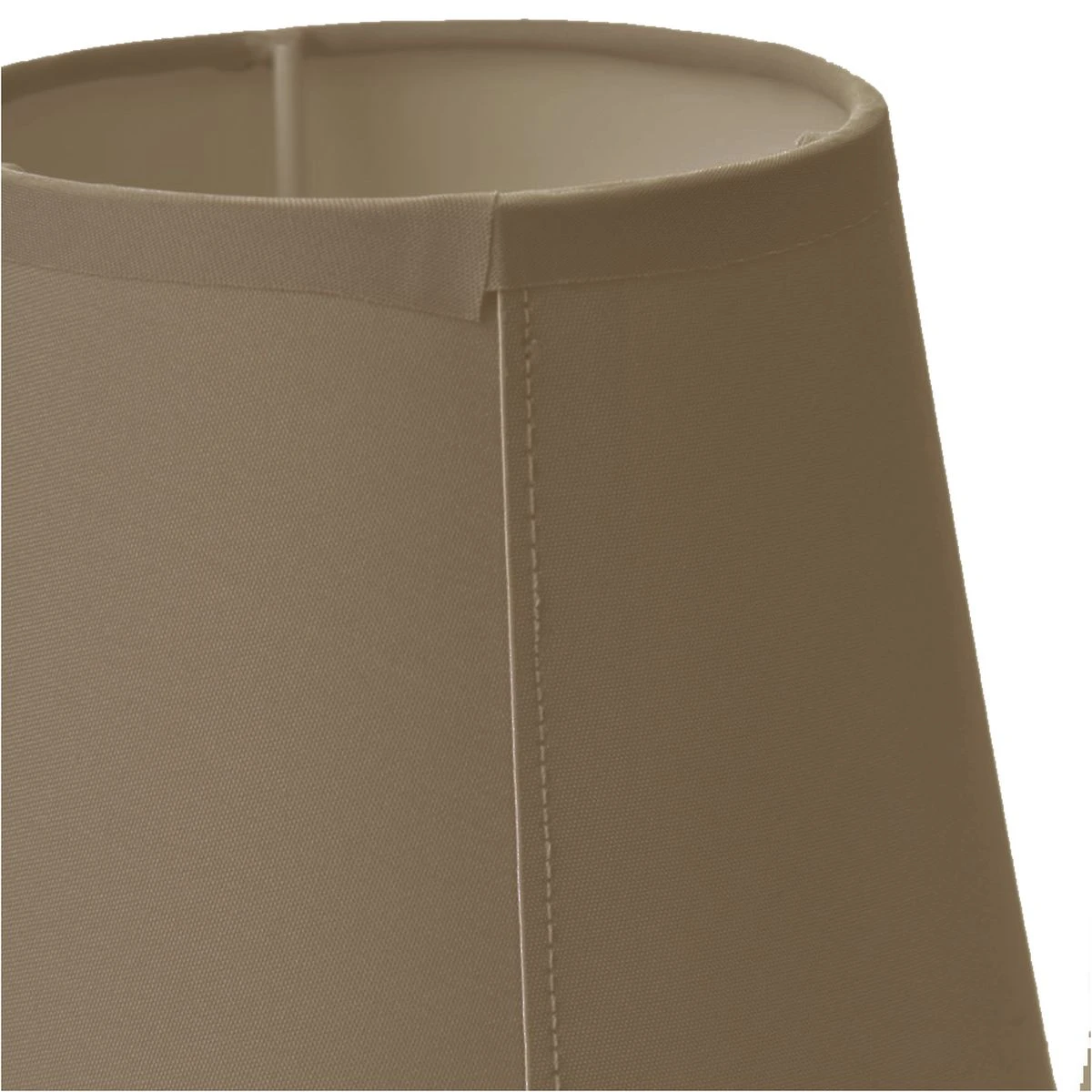 Abat-jour Conique Couleur Marron - 22 Cm