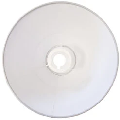 Petit Abat-jour Conique Blanc - 15.5 Cm