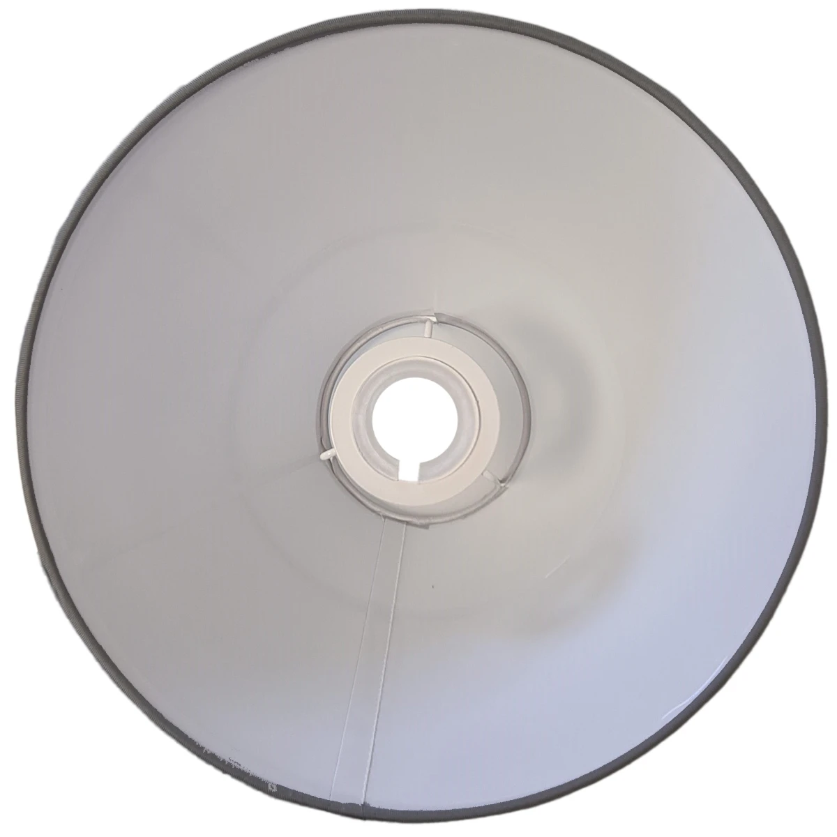 Petit Abat-jour Conique Gris - 15.5 Cm – Image 2