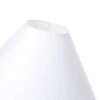 Abat-jour Conique De Couleur Blanche - 30 Cm