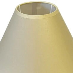 Abat-jour Conique Couleur Beige - 25 Cm