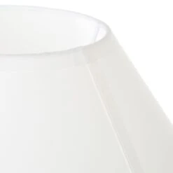 Abat-jour Conique De Couleur Blanche - 40 Cm