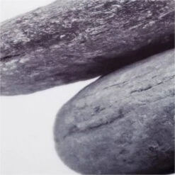 Tapis De Salle De Bain PIERRES Toucher Velours 45 X 70 Cm