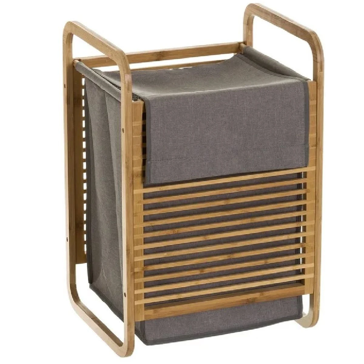 Panière à Linge Bambou 60 Cm – Image 3