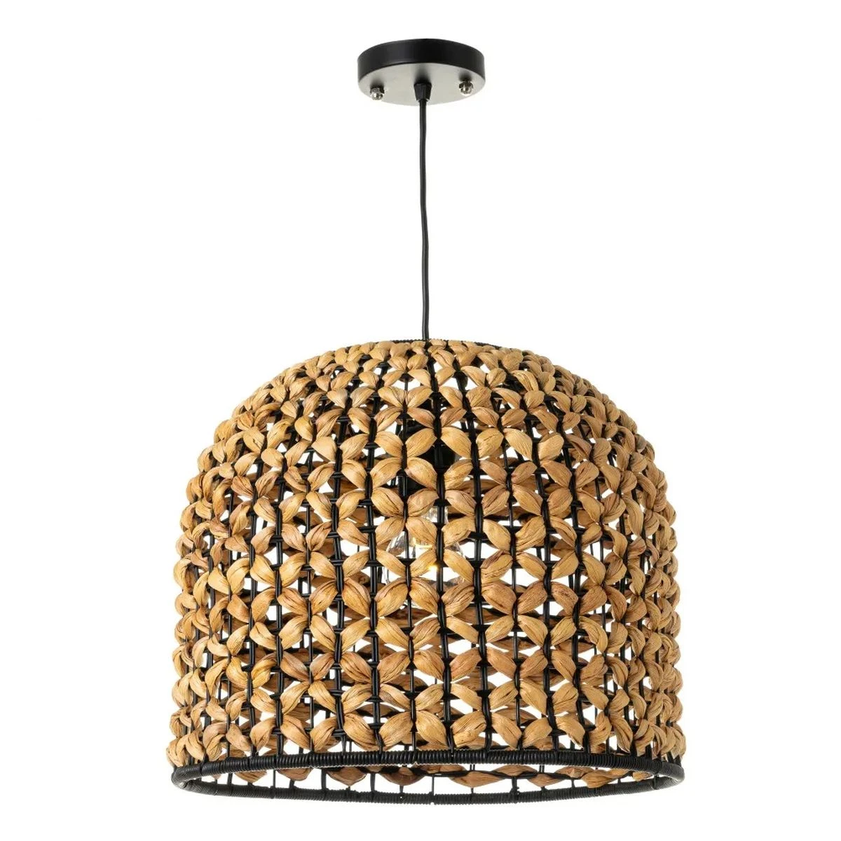 Lustre En Jacinthe D'eau Naturelle 31 Cm – Image 3