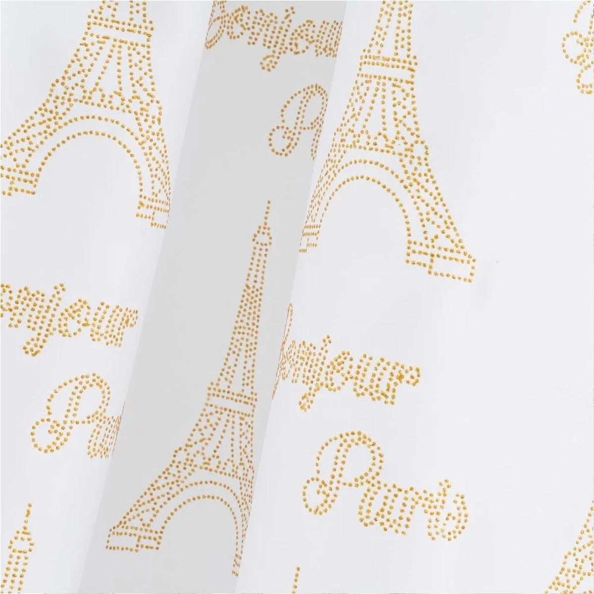 Rideau De Douche PARIS Gold 180 X 200 Cm