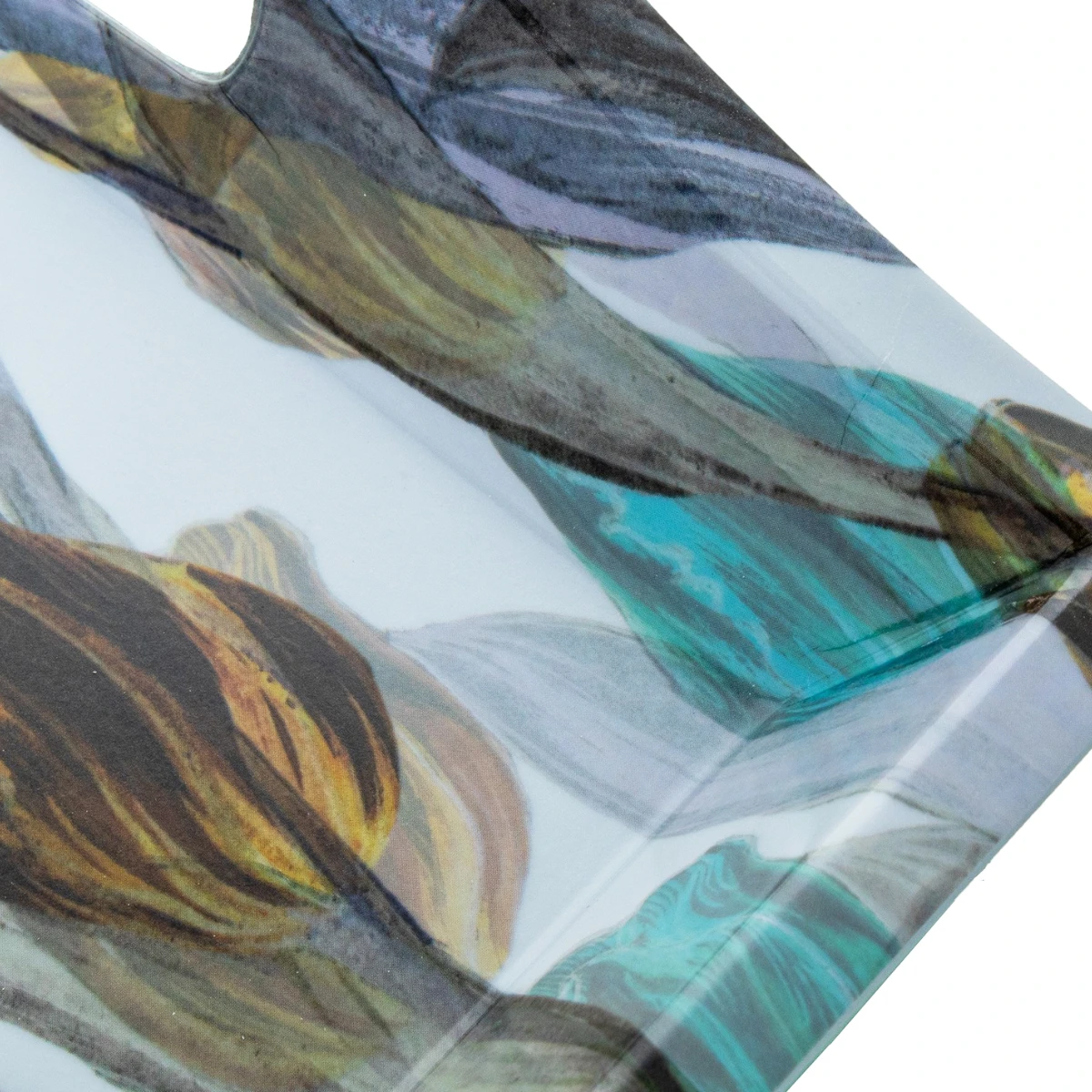 Grand Plateau Tulipes En Mélamine Avec Poignées 44 Cm – Image 2