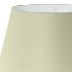 Grand Abat-jour Conique Couleur Beige - 36 Cm