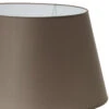 Grand Abat-jour Conique Couleur Marron Taupe - 40 Cm