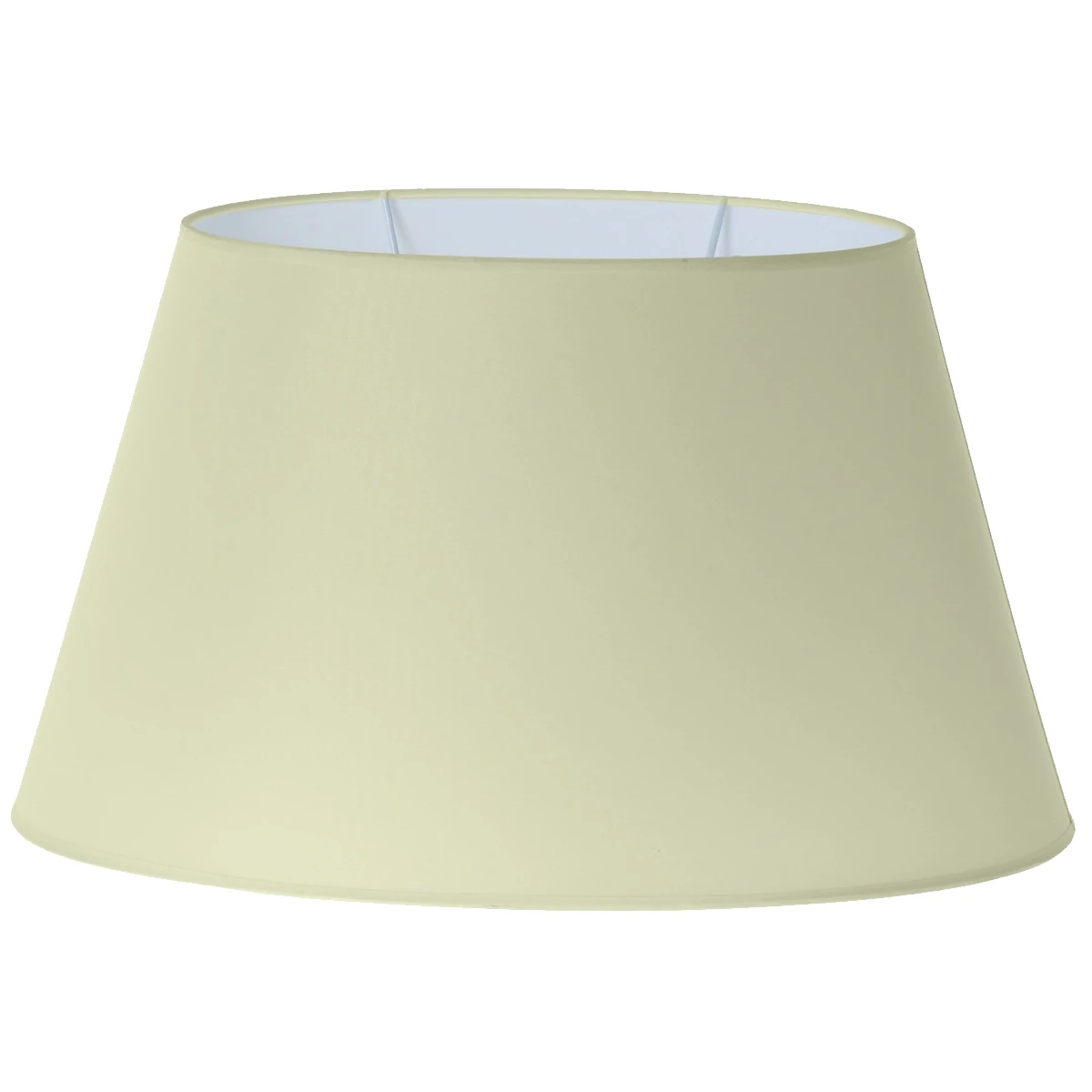 Grand Abat-jour Ovale Couleur Beige Crème - 50 Cm – Image 2