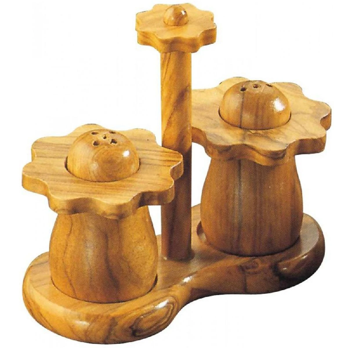 Salière Et Poivrière - Bois D'olivier
