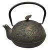 Théière Tetsubin En Fonte Japonaise Noire Singes 1.1 L