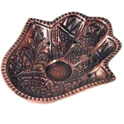 Porte Bâton D'encens La Main De Fatima En Aluminium