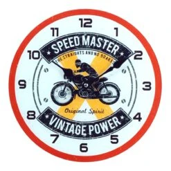Horloge Vintage Power En Verre 30 Cm