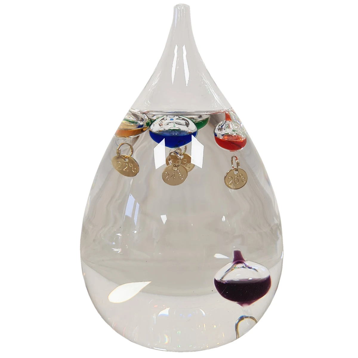 Thermomètre En Verre De Galilée - Galileo - 16 Cm – Image 3