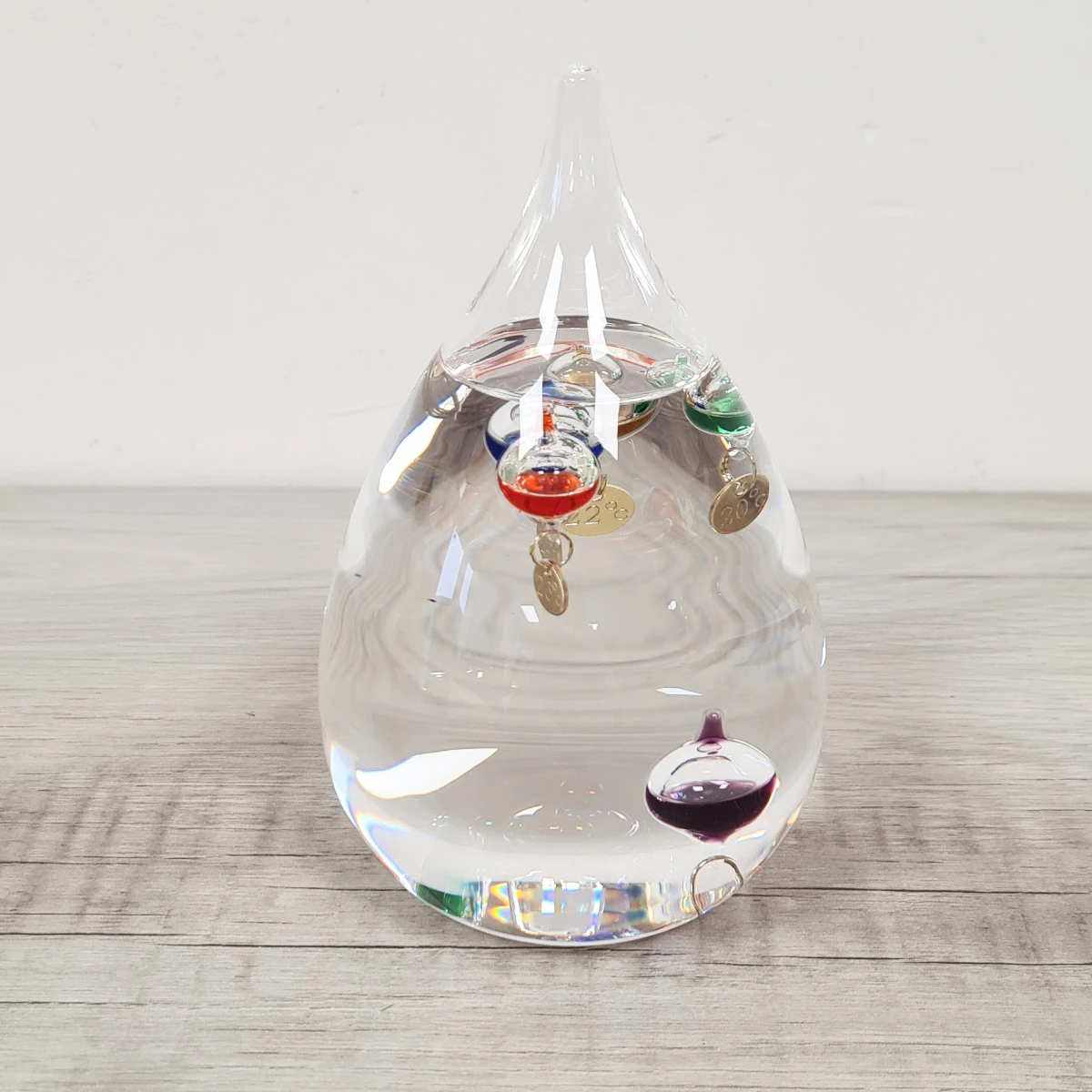 Thermomètre En Verre De Galilée - Galileo - 16 Cm
