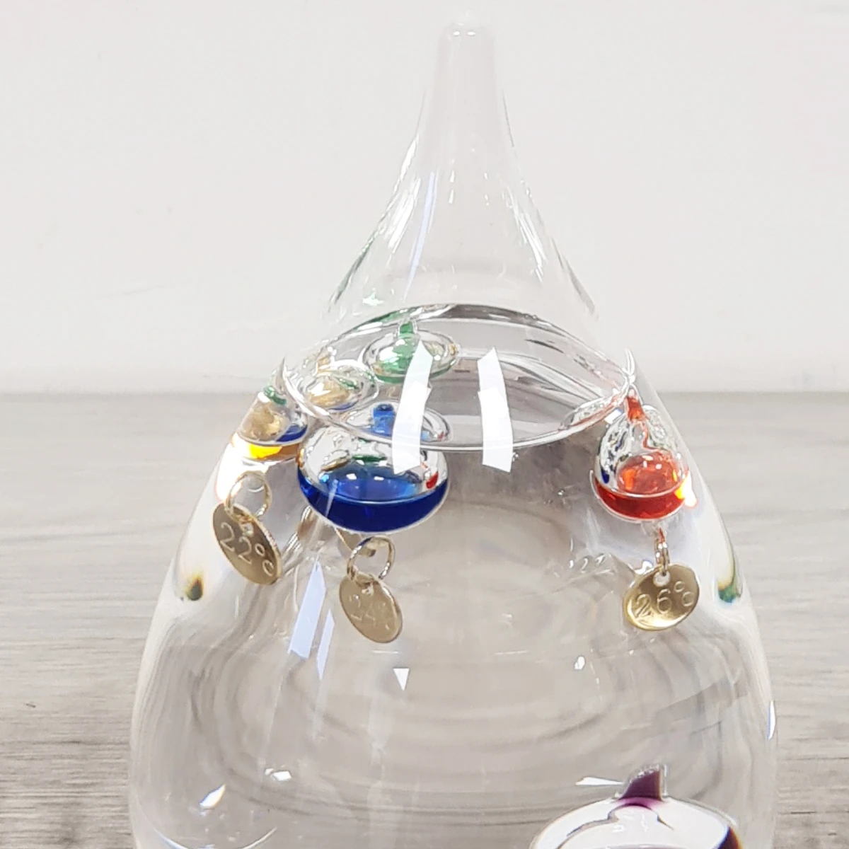 Thermomètre En Verre De Galilée - Galileo - 16 Cm – Image 2