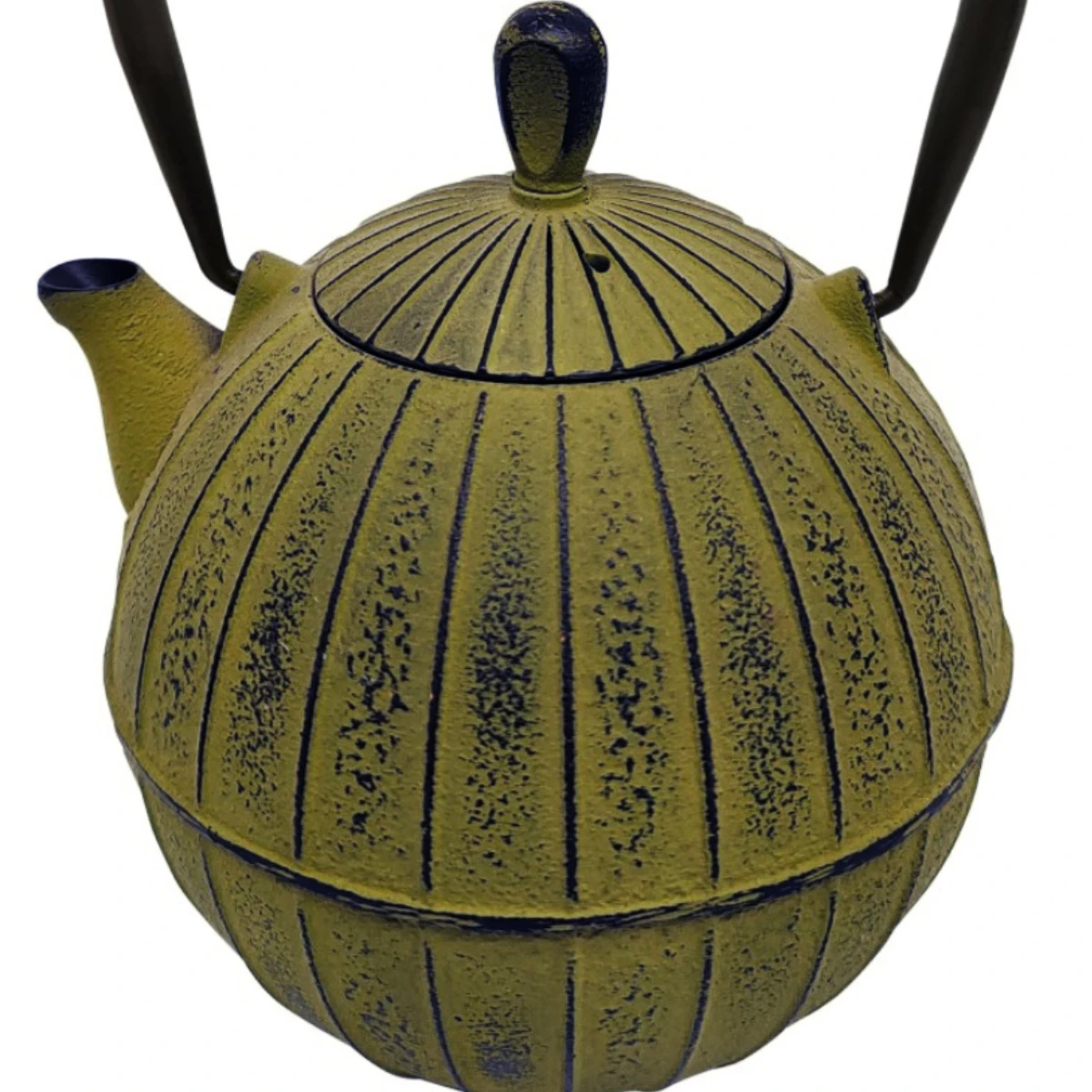 Théière Japonaise En Fonte émaillée Verte 0.8 Litre