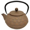 Théière Japonaise En Fonte émaillée Marron 0.8 Litre