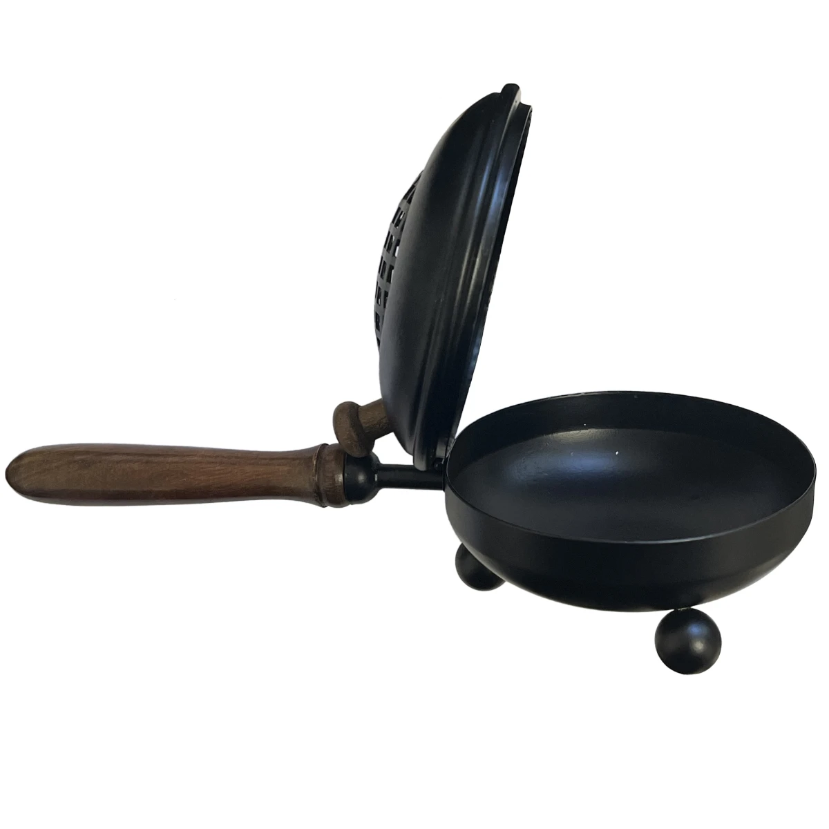 Brûle Parfum Encens En Métal Et Bois - Fabriqué En Inde – Image 2