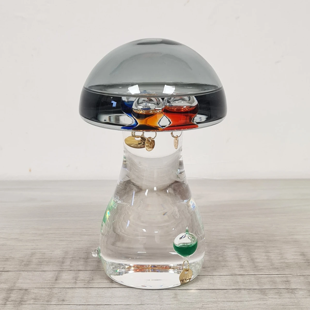 Thermomètre En Verre De Galilée Champignon - Galileo - 13 Cm