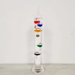 Thermomètre En Verre De Galilée - Galileo 37 Cm