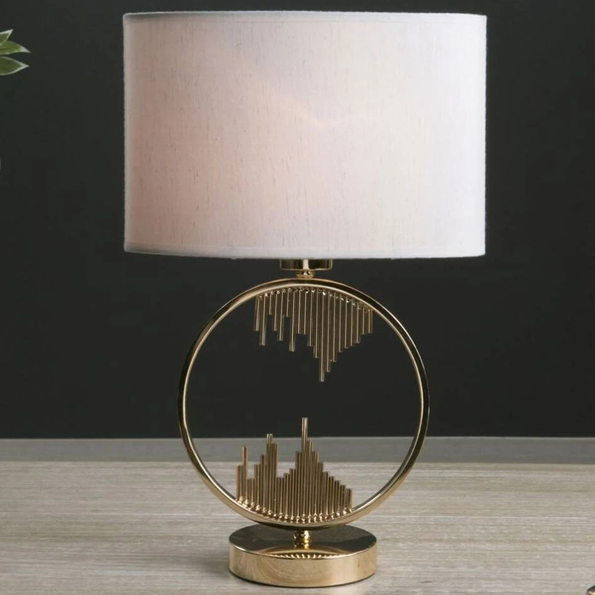 Lampe à Poser Saida En Métal Doré 46 Cm – Image 3