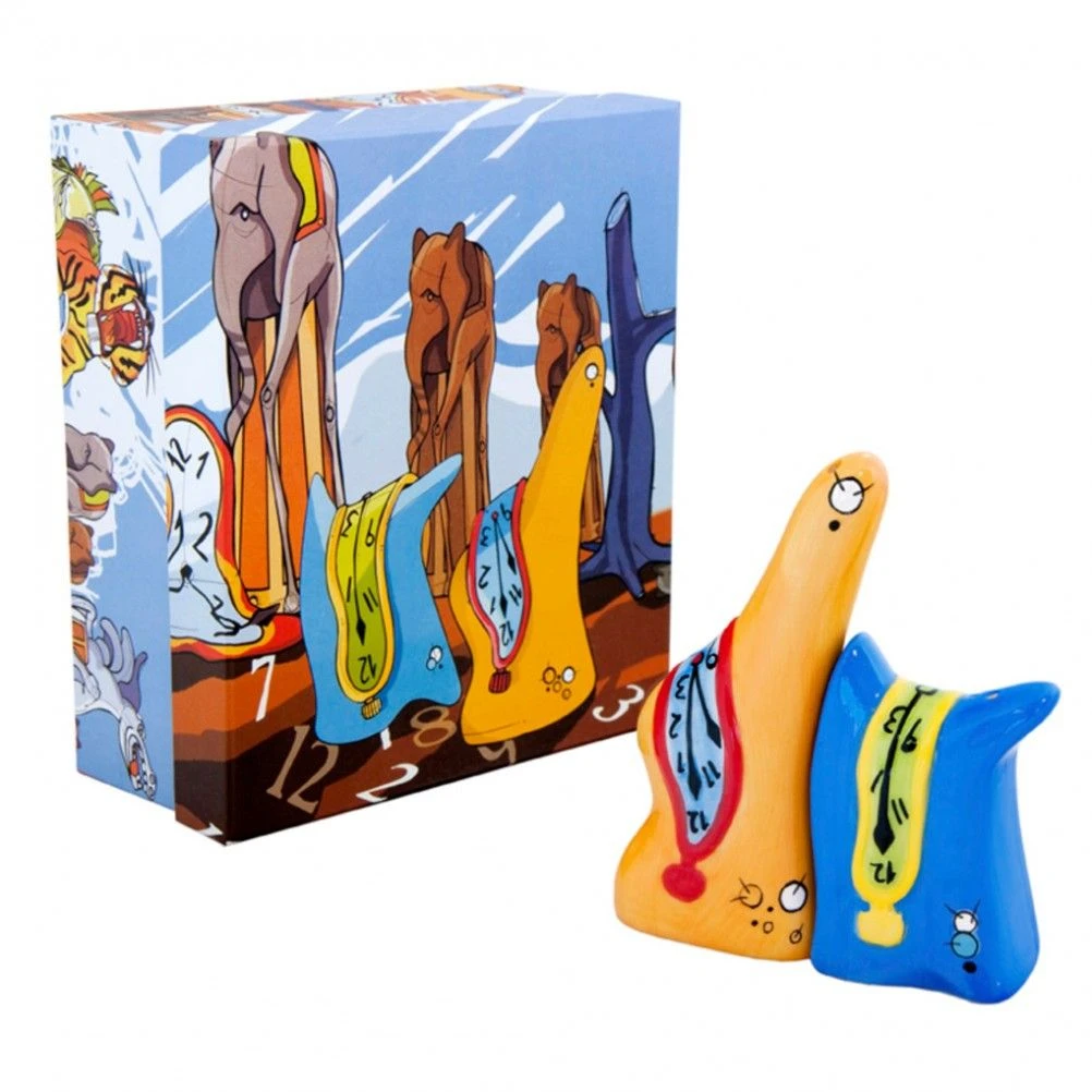 Salière Et Poivrière Artiste Horloge Coulante