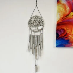 Carillon Sonore Arbre De Vie En Bois Et Bambou