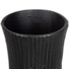 Vase En Céramique Noire 34 Cm