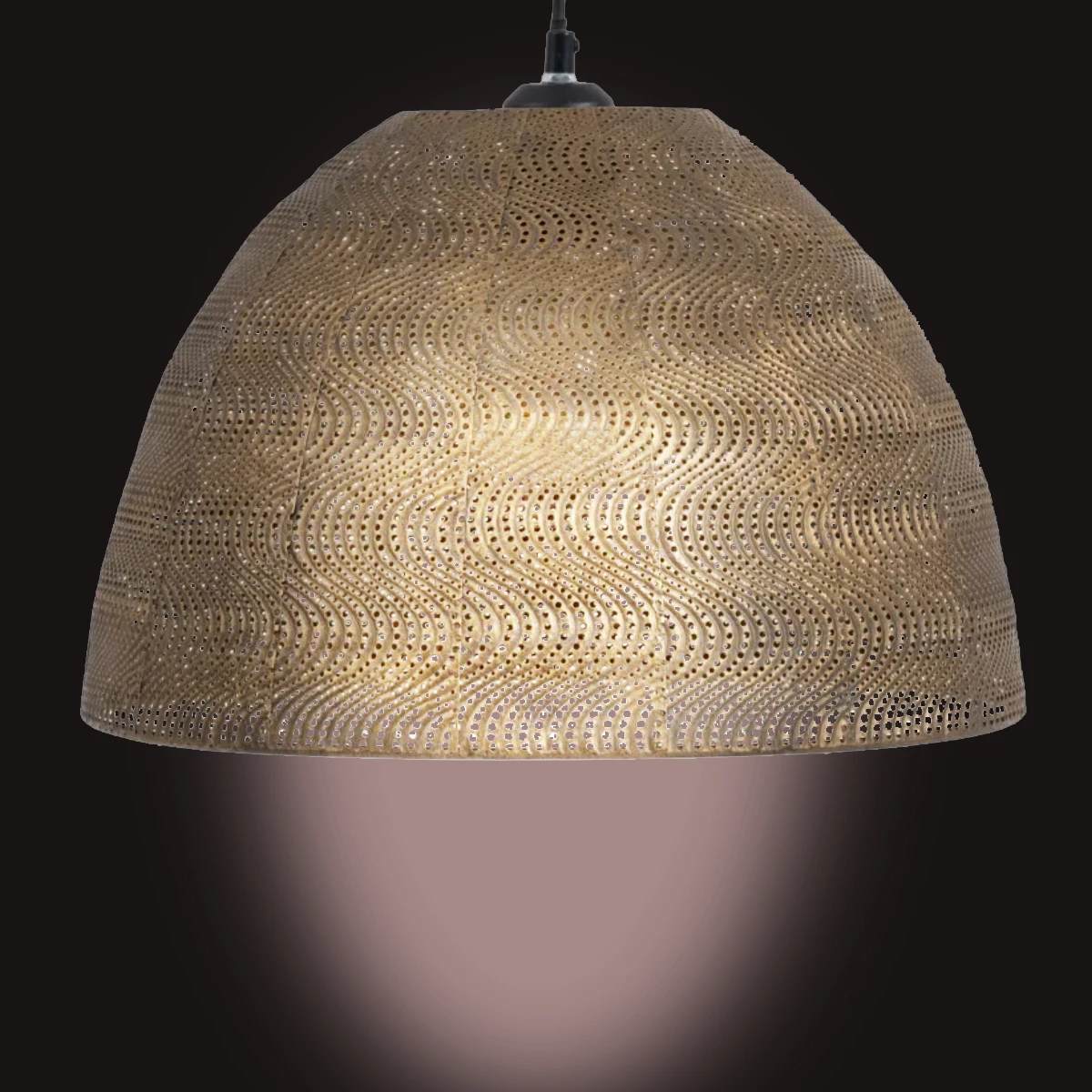 Suspension De Métal Or