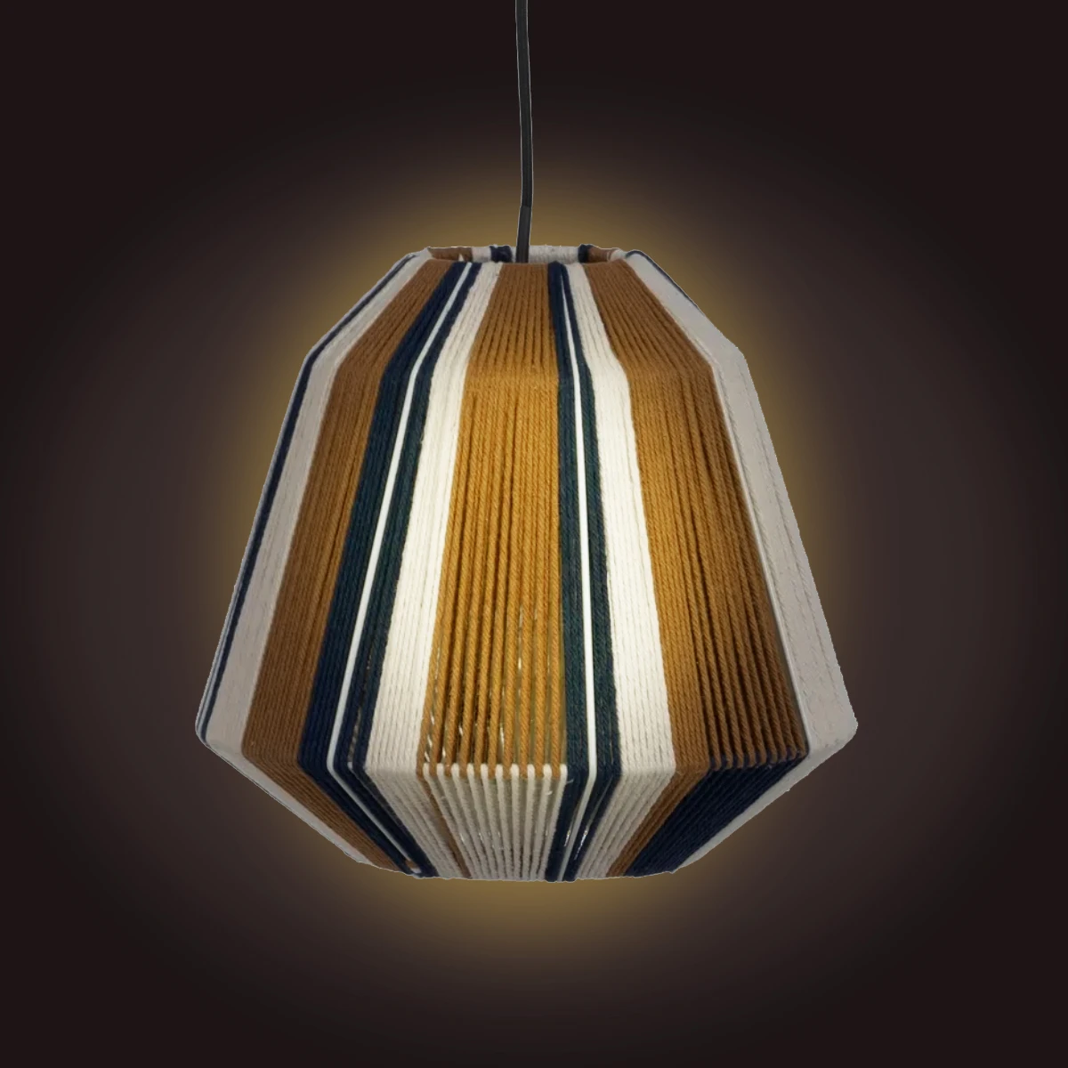 Lustre En Corde De Papier