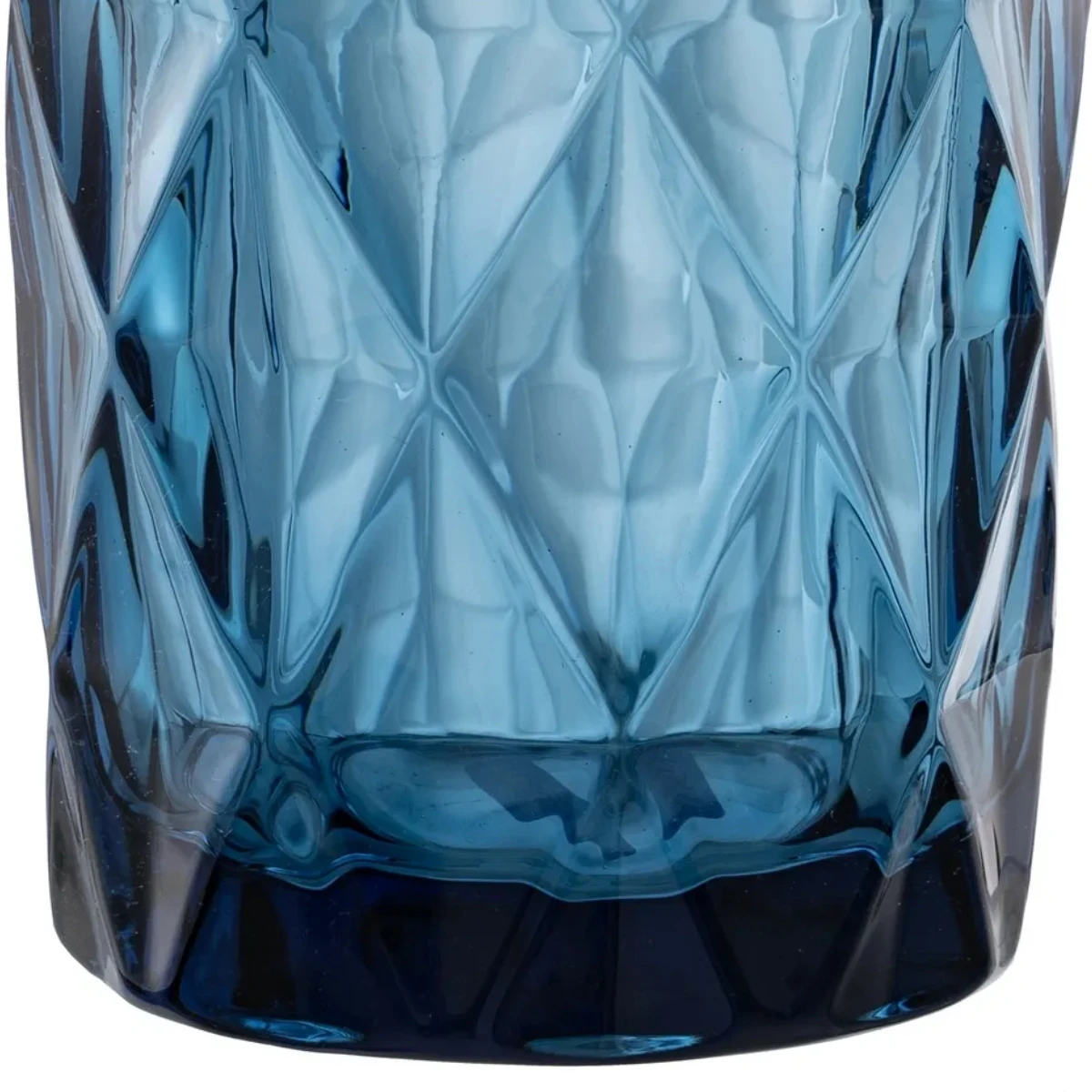 Grand Verre à Eau Bleu 345 Ml – Image 2