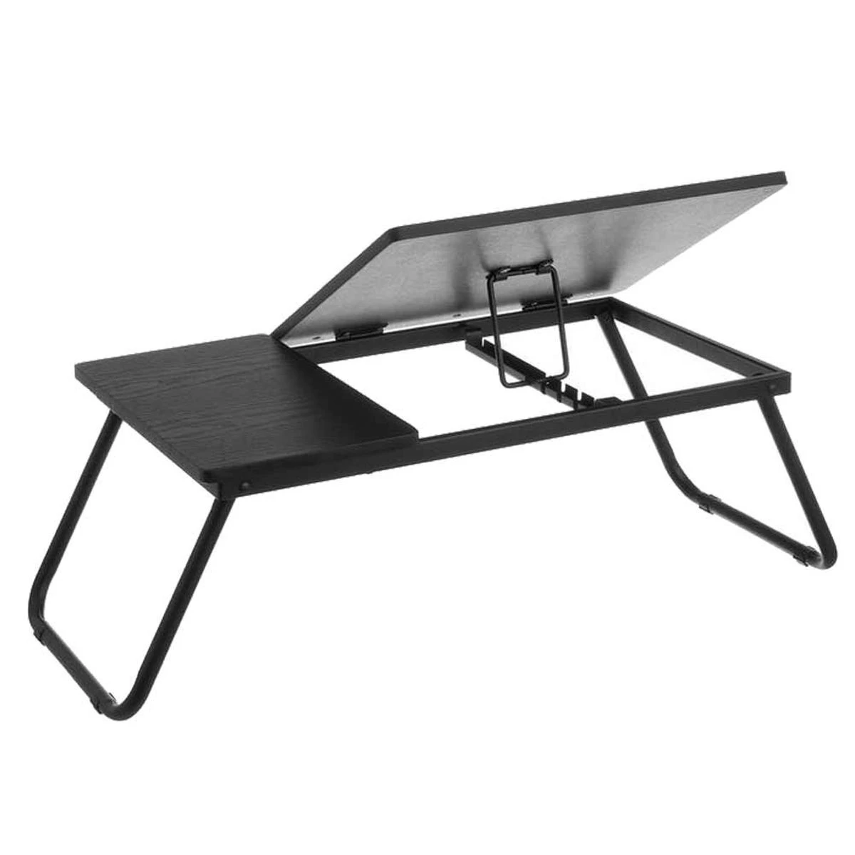 Plateau De Travail Pliable Et Inclinable En Métal Noir 72 Cm – Image 3