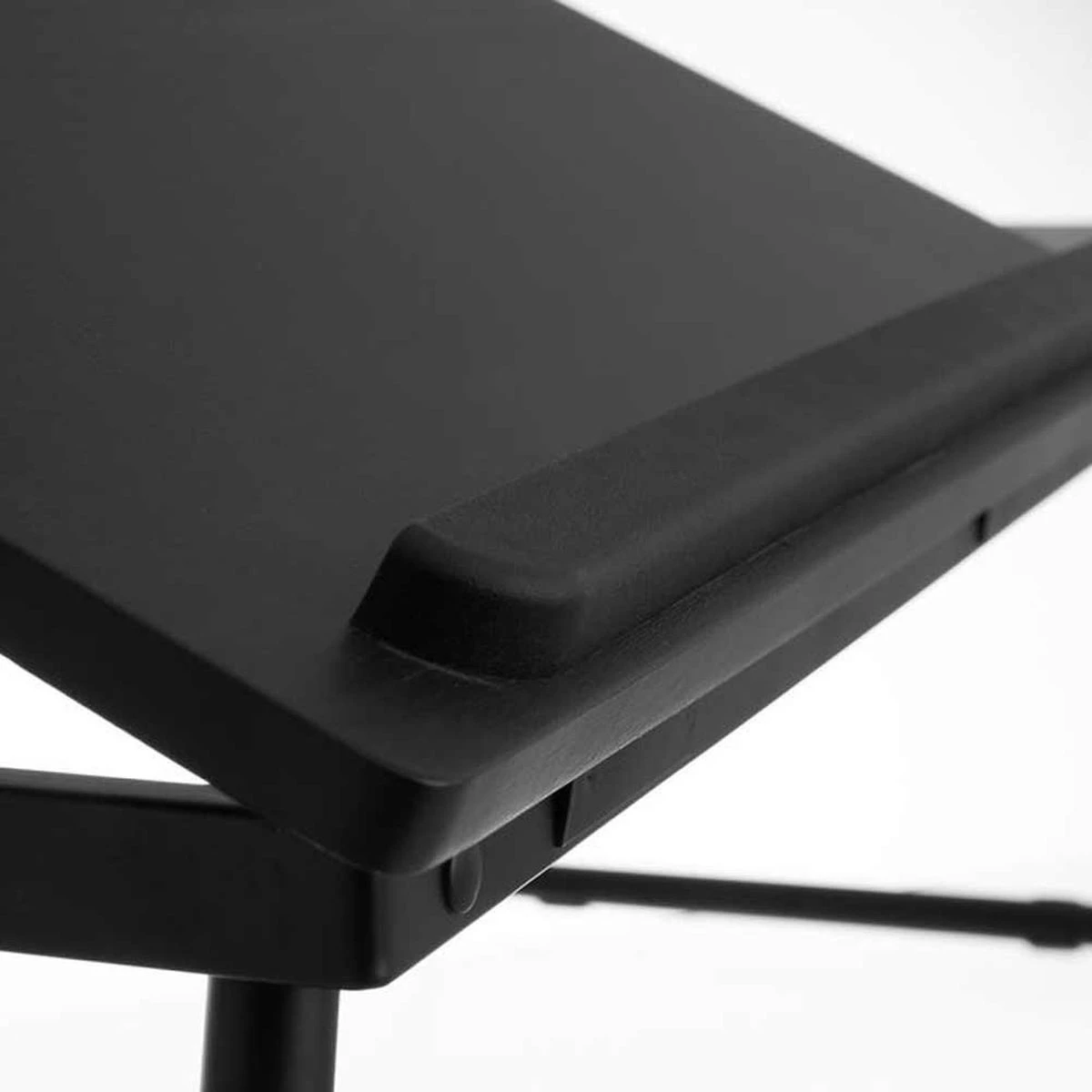 Plateau De Travail Pliable Et Inclinable En Métal Noir 72 Cm – Image 5
