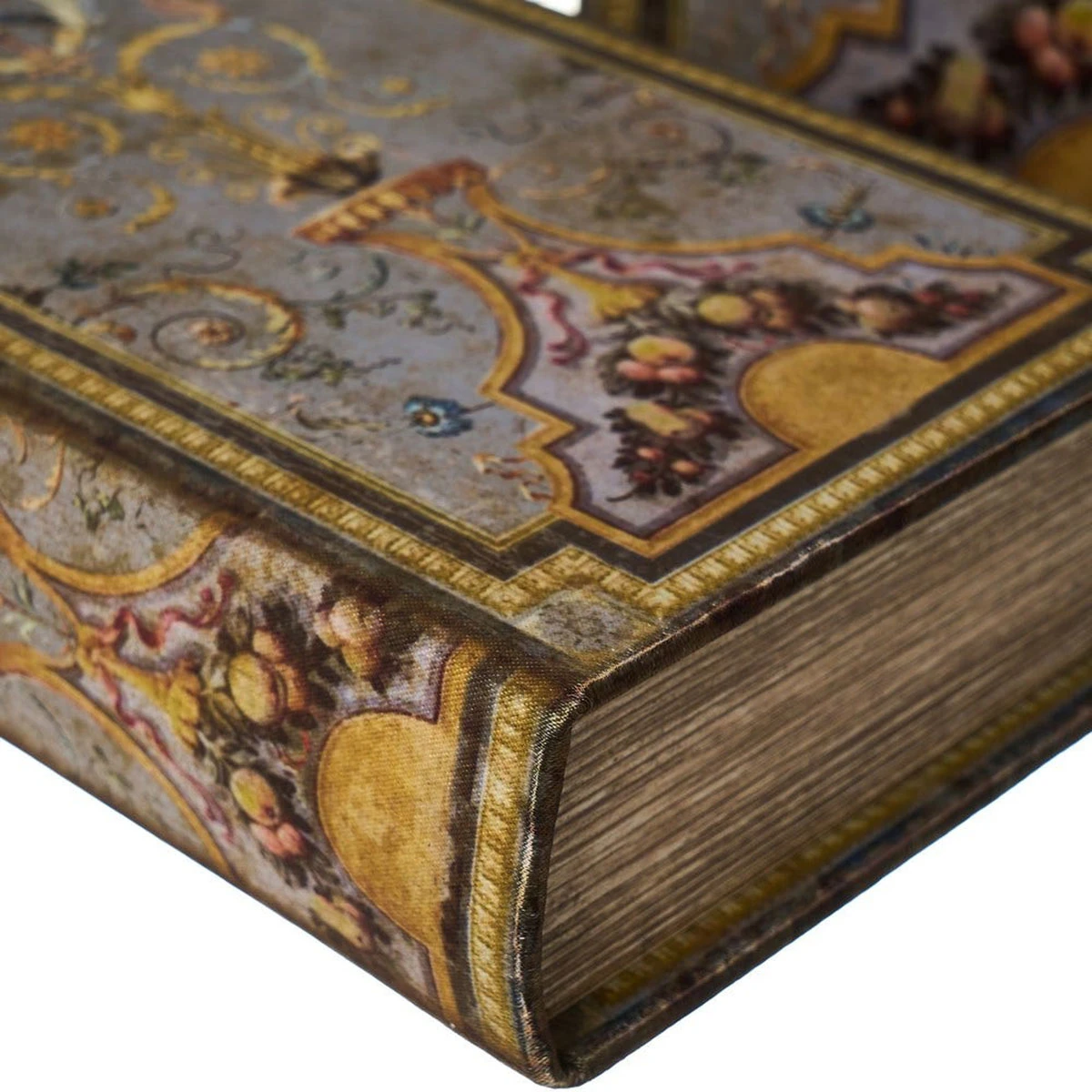 Ensemble De 2 Boîtes Grises En Forme De Livres - Oiseau – Image 2