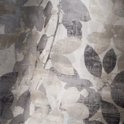 Rideau De Douche Gris Floral 180 X 200 Cm