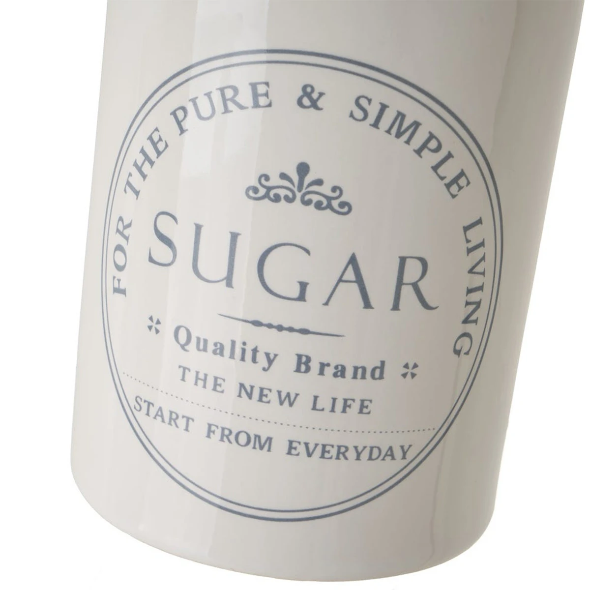 Bocal Pour Le Sucre Rétro En Céramique